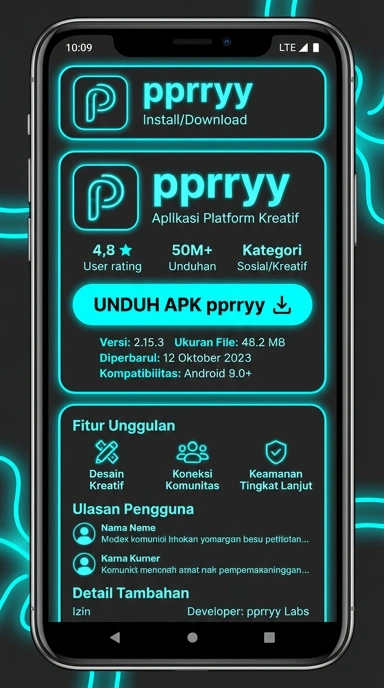 Tampilan halaman APK pprryy
